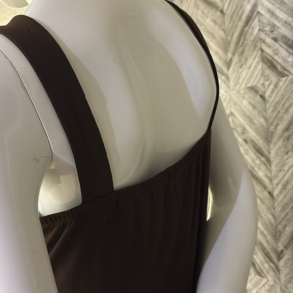 Jessica Brown Flowy Dress- Cross Over Chest (Petite), size 16 - Picture 11 of 11